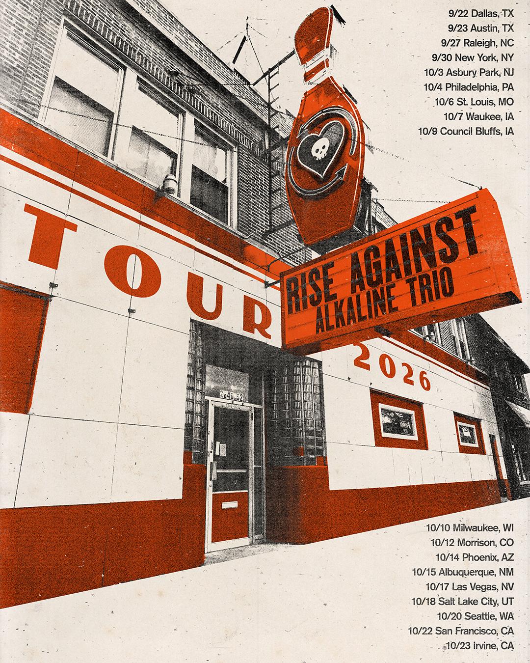 Rise Against and Alkaline Trio Announce Tour