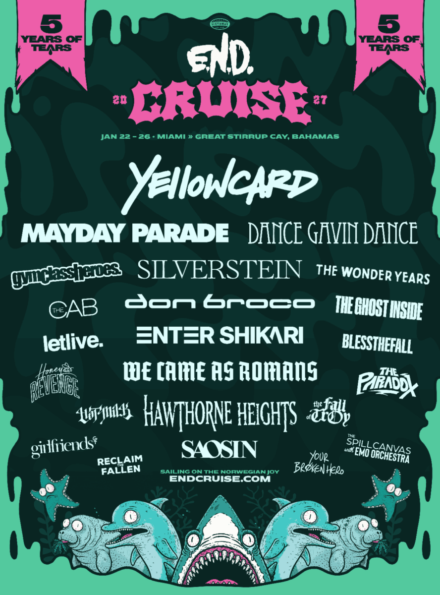 Emo's Not Dead Cruise Lineup Revealed