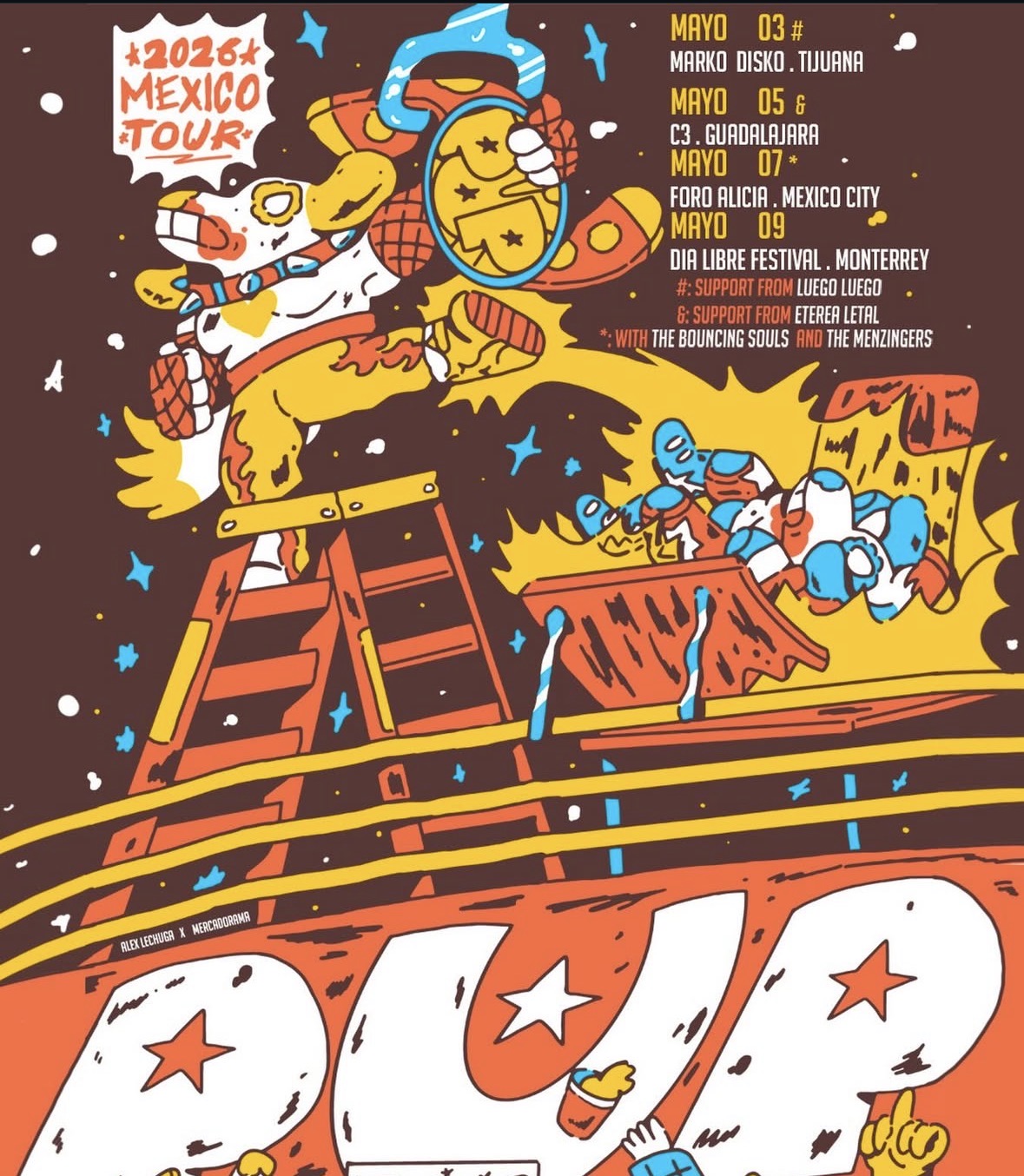 PUP Annouce Mexico Dates