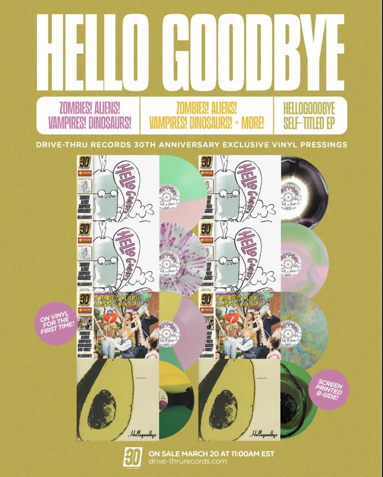 Hellogoodbye Vinyl Represses