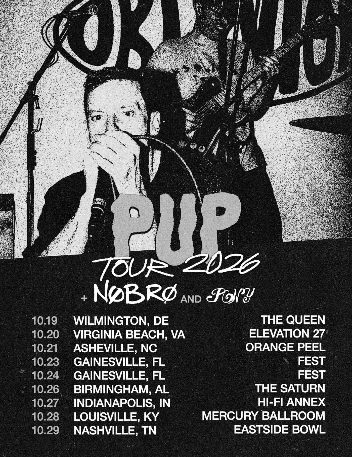 PUP Announces October Tour