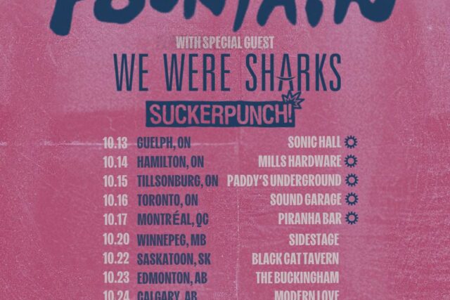 Youth Fountain Announces Canadian Tour This October