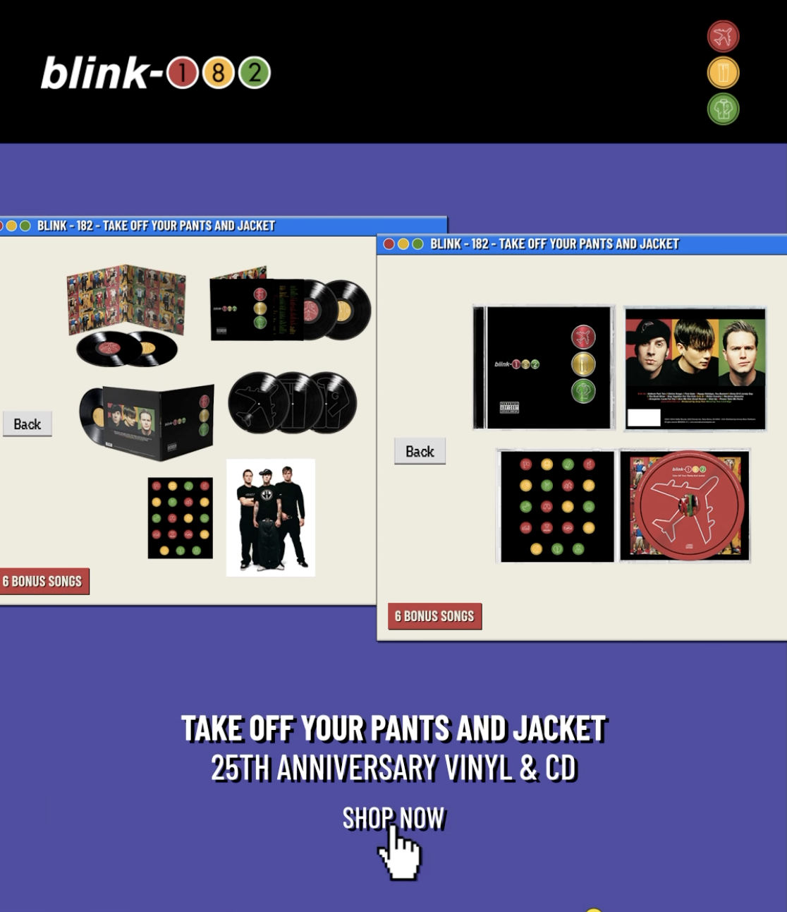 Blink-182 Celebrate 25 Years of Take Off Your Pants and Jacket