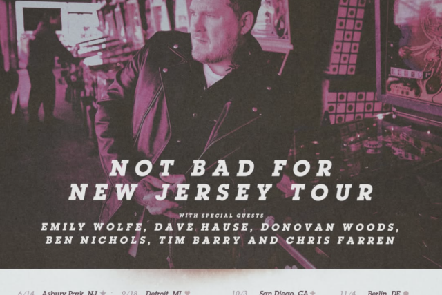 Brian Fallon Announces Tour in Support Solo Album "Not Bad For New Jersey"