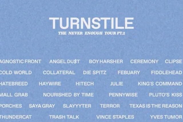 Turnstile Announce The Never Ending Tour Pt. 2