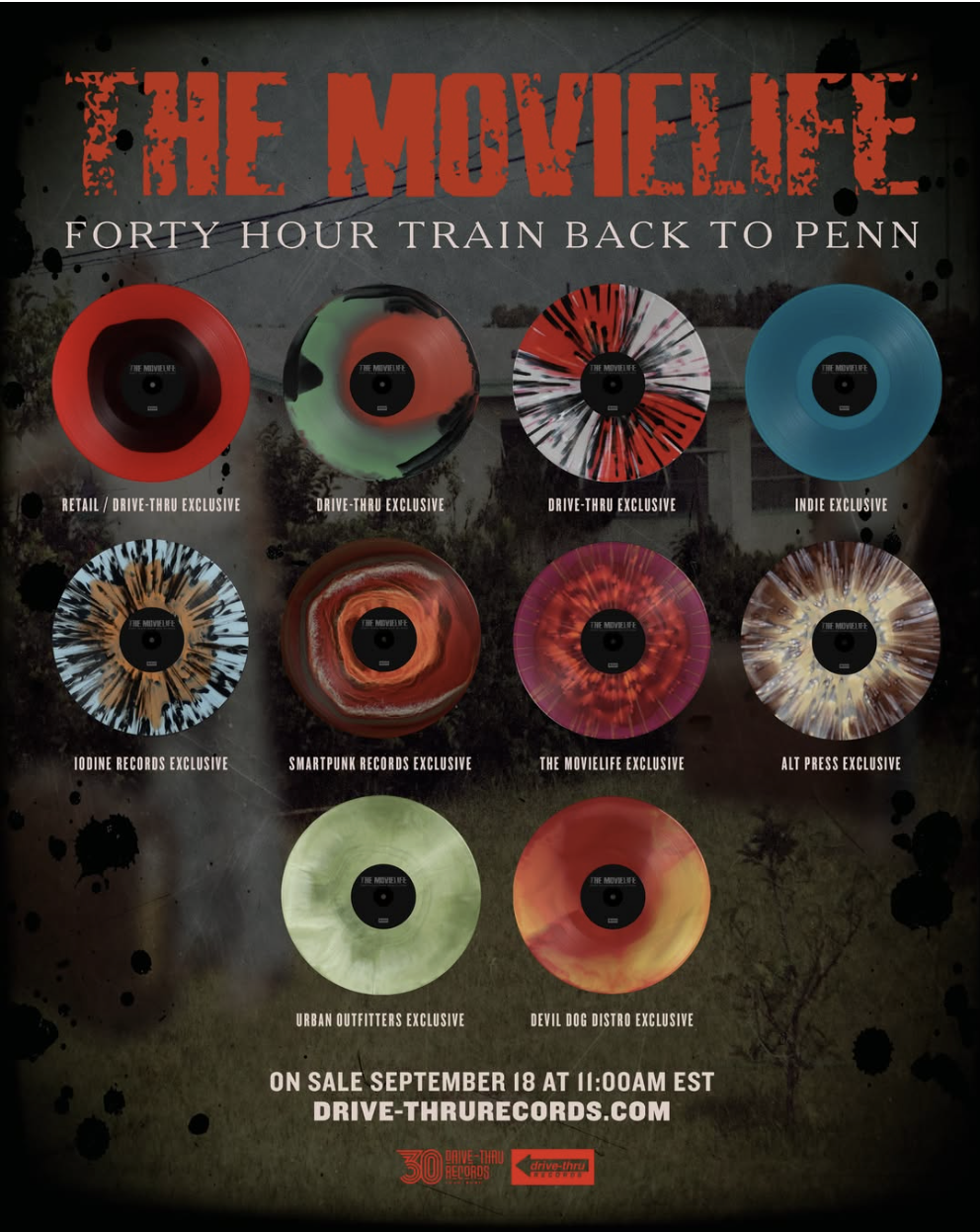 THE MOVIELIFE Get Vinyl Repress